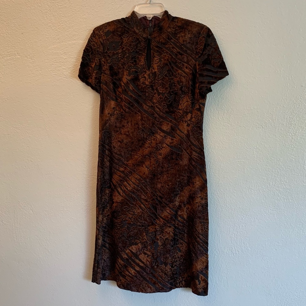 Vintage velvet dress